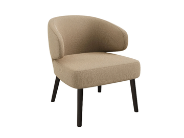 PENTA - Fabric easy chair with armrests by DÔME DECO - view 2